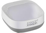 Joseph Joseph Slim™ - Portasapone Compatto - Bianco/Grigio