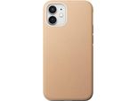 Nomad, Custodia Protettiva Per Iphone 12 Mini Rugged Leather Case, Giallo-Grigio