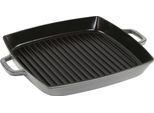 Staub Grillpfanne Induktion Quadratisch 33Cm Graphit-Grau (40511-785-0)