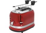 Tostapane Ariete 0149 Due Pinze Sei Diversi Livelli Di Doratura Tre Funzioni Rosso 815 W