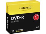 Intenso - 10 X DVD-R - 4.7 Gb (120 Min.) 16X - Slim Jewel Case