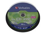Verbatim Datalifeplus - 10 X CD-RW - 700 Mb 8X - 12X