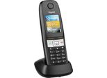 Gigaset E630HX - Cornetta Cordless Con Id Chiamante - Dect\Gap - Sip, Rtp - Nero