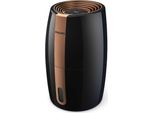 Philips | HU2718/10 | Umidificatore | 17 W | Capacità Del Serbatoio Dell'acqua Di 2 L | Per Ambienti Fino A 32 M² | Tecnologia Nanocloud | Capacità Di Umidificazione Di 200 Ml/H | Nero/Rame.