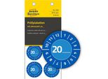 Avery Zweckform 7903 80 Avery Zweckform PrüFplaketten 7903 Blau
