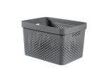 Curver Infinity Dots Scatola 17L Grigio