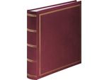 Hama Album Jumbo Londra 30X30 80 Pagine Bianche, Bordeaux 7161