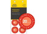 Avery Zweckform 7901 80 Avery Zweckform PrüFplaketten 7901 Rot