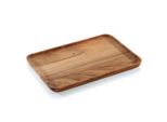 Piatto Snack Zassenhaus Akazie 35,5 X 23,5 Cm