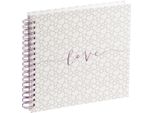 Hama Romance Album A Spirale 28X24 40 Pagine Bianche Matrimonio 3832