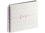 Hama Romance Album A Spirale 28X24 40 Pagine Nere Matrimonio 3831