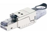 Intellinet Cat6A 10G Rj45-Feldstecker Stp M. Lasche
