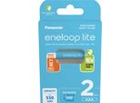 Panasonic | Aaa | 550 Mah | 2 Szt. | Eneloop Lite BK-4LCCE/2BE