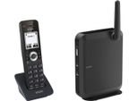 Snom M110 Schnurlos IP-DECT Telefon SIP Set – Fritzbox Kompatibles DECT Telefon, Bis Zu 10 Handsets, Dect Telefon Fritzbox Kompatibel, Telefon Schnurlos Mit Anrufbeantworter, Fritz Fon C6