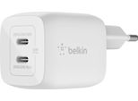 Belkin Boost Charge Pro Gan - Alimentatore - Tecnologia Pps E Gan - 45 Watt - Carica Rapida, Pd 3.0 - 2 Porte Di Uscita (2 X USB-C)