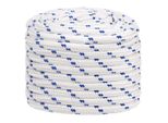 Vidaxl Corda Da Barca Bianca 20 Mm 50 M Polipropilene