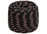 Vidaxl Corda Da Barca Nera 16 Mm 25 M Polipropilene