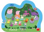 Peppa Pig 25 Puzzle Di Contorno