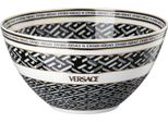 Rosenthal Versace Bowl La Greca Signature Black, Porzellan, 18 Cm, 19335-403765-10551