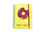 Quaderno A Spirale Forgirl A5, Ciambella Gialla