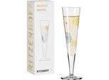Ritzenhoff Champagnerglas Goldnacht 036, Concetta Lorenzo, Kristallglas, 205 Ml, 1071036