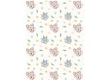 Coperta In Flanella Per Bambini Disney Bambi - Morbido Comfort In 150 X 110 Cm