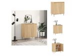 Vidaxl Credenza Rovere Sonoma 60X35X70 Cm Materiale Legno - Credenze