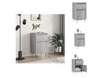 Vidaxl Credenza Grigio Sonoma 40X35X70 Cm Materiale A Base Di Legno - Credenze