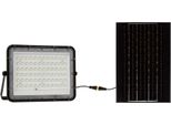 Proiettore Led Solar V-TAC 15W Telecomando, Auto, Timer, IP65 Nero VT-120W 6400K 1200Lm