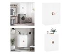 Vidaxl Armadio A Muro Bianco 69,5X34X90 Cm - Armadio A Muro - Armadio A Muro - Armadio - Armadio Portaoggetti
