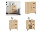 Vidaxl Credenza In Rovere Sonoma 69,5X34X90 Cm In Legno - Credenza - Credenza - Armadio - Mobile Laterale