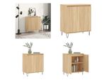Vidaxl Credenza In Rovere Sonoma 60X35X70 Cm In Legno - Credenza - Credenze - Cassettiera - Credenza