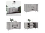 Vidaxl Credenza Grau Sonoma 100X36X60 Cm Holzwerkstoff - Credenza - Credenze - Schrank - Lagerschrank