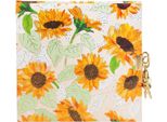 Agenda Goldbuch Con Chiusura Girasole Bianco 16,5X16,5 Cm 96 Pagine Bianche