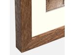 Cornice Per Foto In Legno Zep Malmo Marrone 15X20 Cm Con Passepartout 10X15 Cm