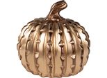 Zucca Decorativa Clayre & Eef Ø 14X14 Cm In Ceramica Dorata
