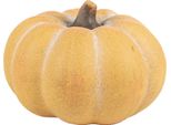 Clayre & Eef Decorazione Zucca Ø 15X10 Cm Ceramica Gialla
