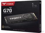 Ssd Team Group T-Force G70 Pro, M.2 2280 1TB Pci-E 4.0 X4 Nvme 1.4
