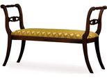 Ottomana Panca Chaise Lounge Sgabello Imbottito Poggiapiedi Sgabello Laterale Panca