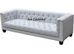 Divano Di Design Divani Imbottiti Tessili Set Di Divani Moderni 3+1 Posti Chesterfield