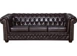 Chesterfield 3 Posti In Pelle Divano Divano Imbottito Tessile Divani Divani 3 Posti Nuovo