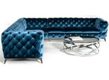 Angolo Di Velluto Divano Chesterfield Di Lusso Tappezzeria Angolo Divani Seduta Divani Set