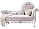 Chaiselongue Chesterfield RéCamièRe Stile Antico Nobile Chaise Longue Divano Lounger Nuovo