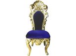 Sedia Trono Poltrona Sala Da Pranzo Di Design Legno Antico Stile Barocco Sedie Rococò