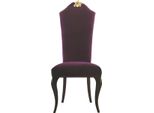 Sedia Trono Poltrona Set Sala Da Pranzo Designer Legno Antico Stile Barocco Rococò Sedie