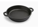 Maysternya Padella Per Grigliare In Ghisa - ø 18 X 3 Cm - Accessori Per Barbecue - Cucina All'aperto - Barbecue - Arrosto - Stampo Per Forno - Regalo Per Barbecue - Regalo - Nero Opaco