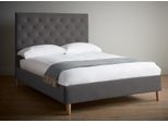 Letto Tappezzeria Design L'hotel Di Lusso Letti Matrimoniali Camera Da Letto Chesterfield Grigio