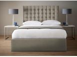 Letto Matrimoniale Di Lusso In Velluto Tessile Design Chesterfield Letti Classici Nuovo Beige