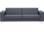 Divano A 2 Posti Arredo Ufficio Pelle Tessuto Divano Tappezzeria Design Lusso Grigio