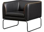 Sessel Sitzer Wohnzimmer Polster Luxus Einrichtung Leder Sofa Couch Modern Neu